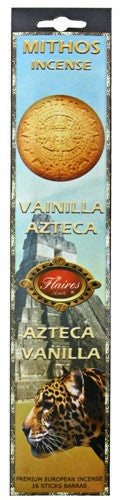 Museumize:Aztec Vanilla Mythos Stimulating Incense Sticks - 3 PACK