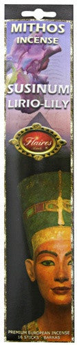 Museumize:Egyptian Lily Mythos Protection Incense by Flaires - 3 PACK
