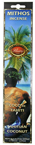 Museumize:Tahitian Coconut Mythos Sensual Incense Lemon  Rosa - F-050 - 3 PACK