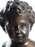 Museumize:French Boy Bust, Lost Wax Bronze - 7940