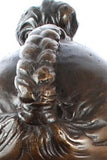 Museumize:French Girl Bust, Lost Wax Bronze - 7895