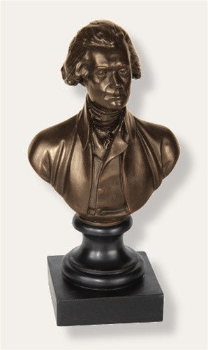 Museumize:Thomas Jefferson American President Bust, Bronze, 28