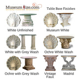 Museumize:Classic Fluted Column Console Base 31H - 5008