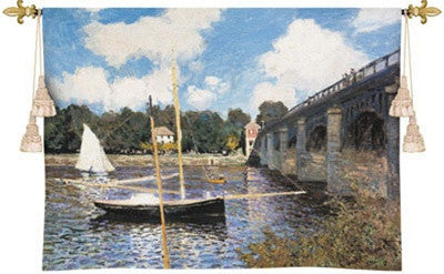 Museumize:The Bridge at Argenteuil Tapestry - 6801