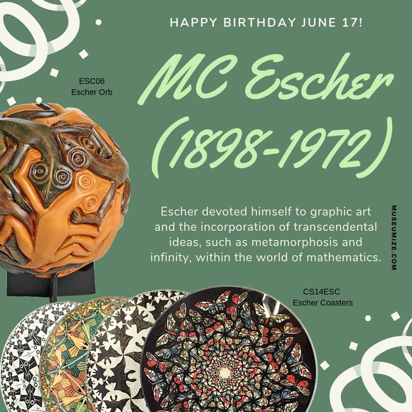 Artist Spotlight - Remembering MC Escher on his birthday June 17
