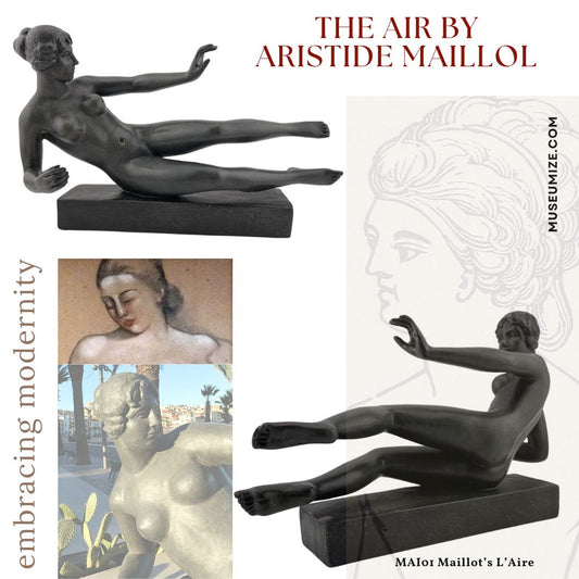 Maillot L'Aire replica statue by Parastone