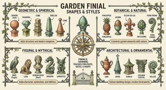 garden finials shapes and styles