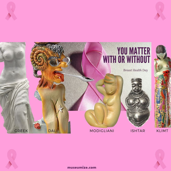 Artists celebrate breasts in all shapes and sizes | National Breast Awareness Day