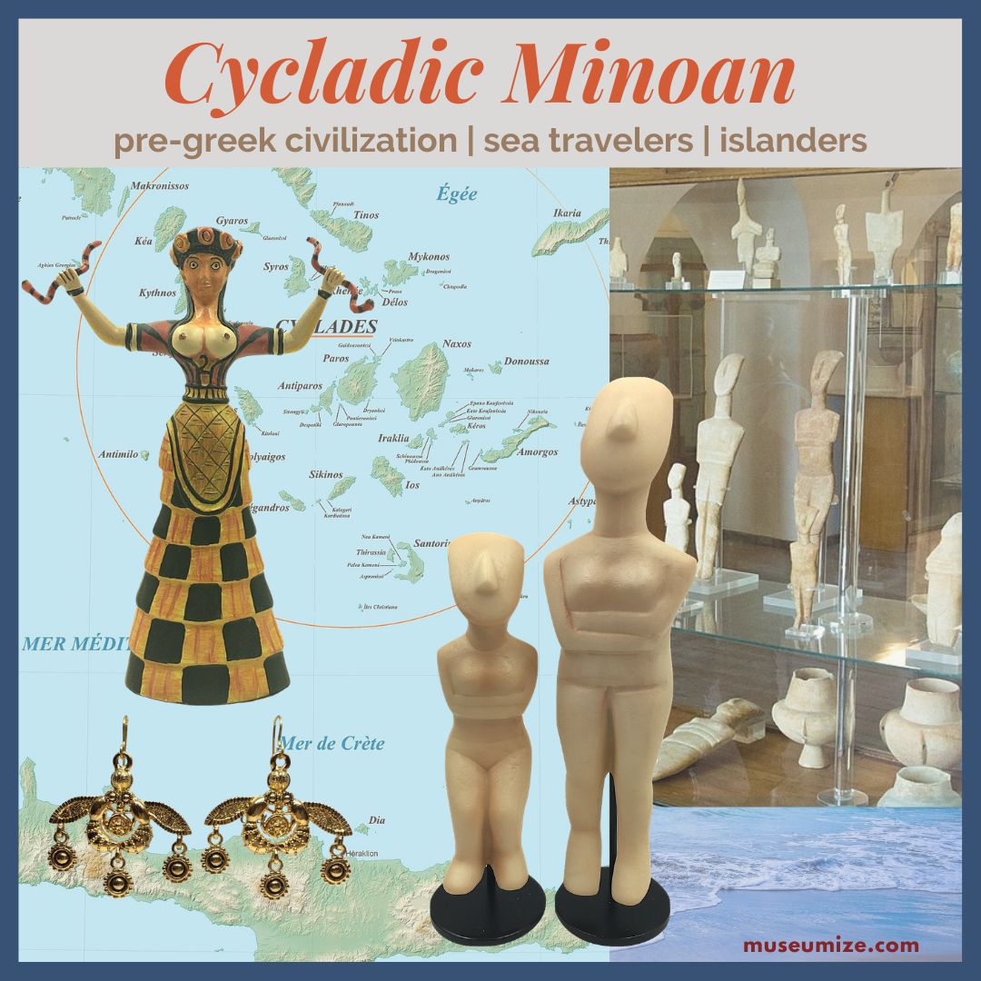Early Greek | Cycladic,  Minoan, Seafaring Peoples