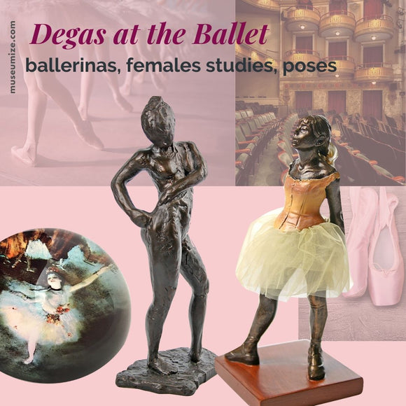 degas dancer replicas, little dancer statue replica, edgar degas sculptures