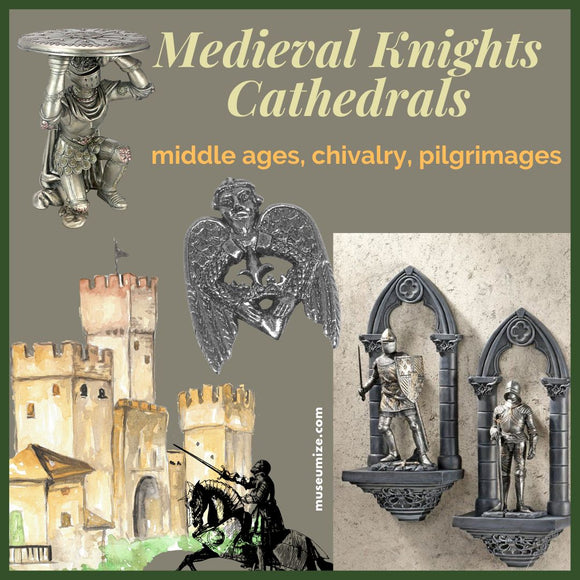 medieval art knights cathedrals