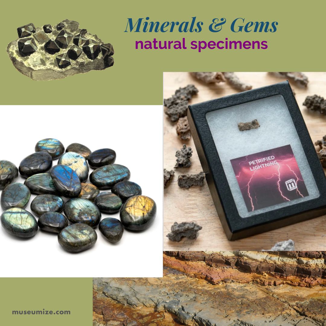 Minerals & Gems - Natural Specimens for Collectors