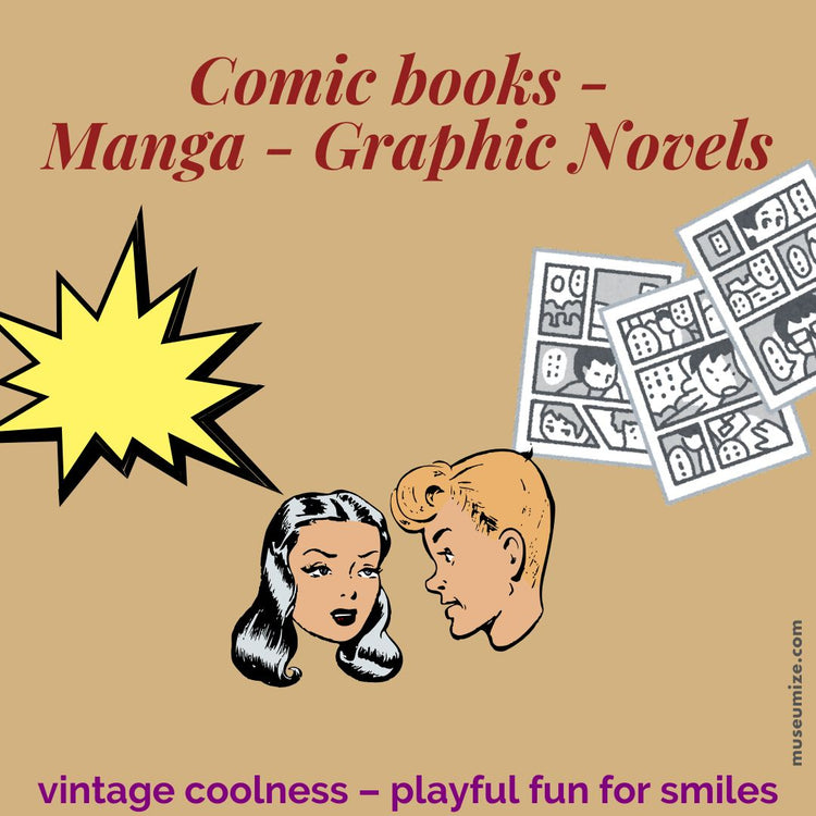Vintage Comic Book Collection: Comics, Manga, and Graphic Storytelling