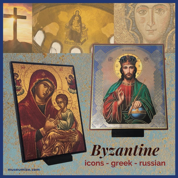 byzantine greek russian orthodox christianity madonna and child jesus