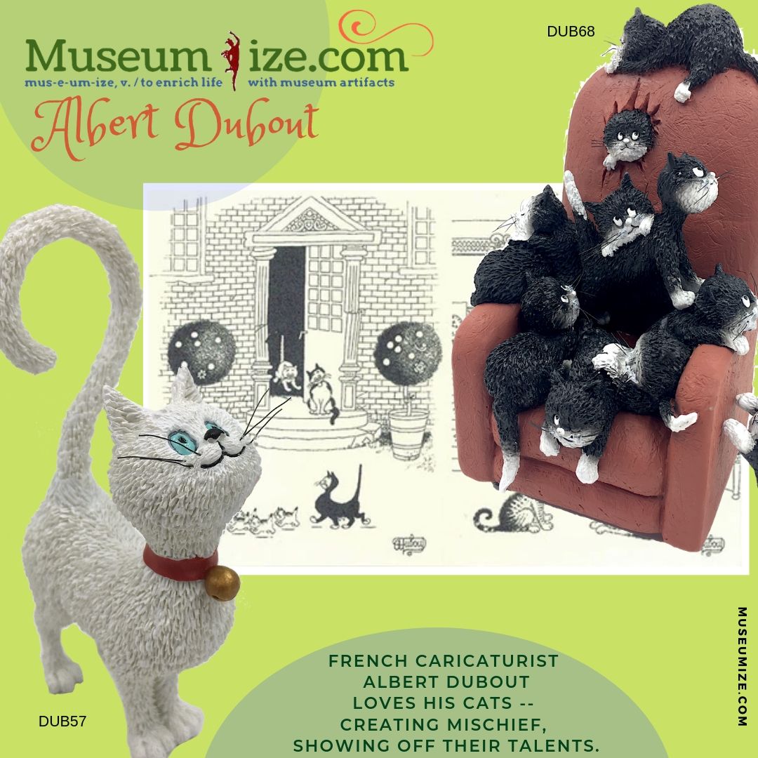 Dubout | Funny Cats in Mischief