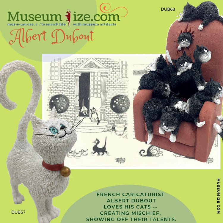 Dubout | Funny Cats in Mischief