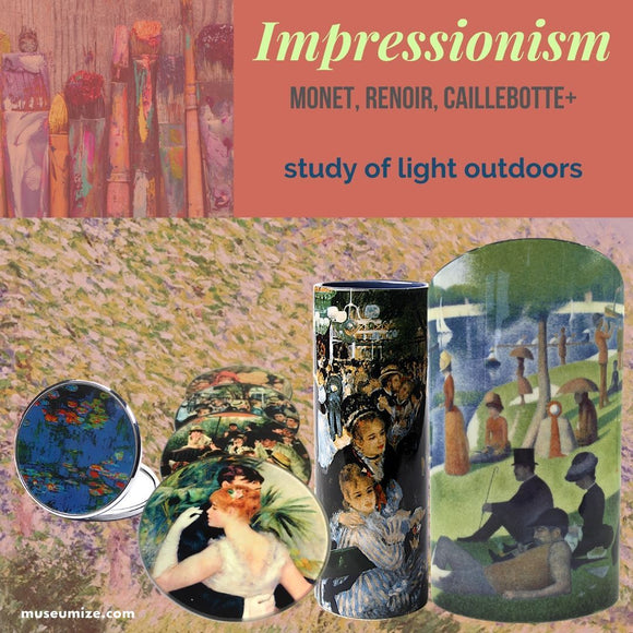 impressionism museum gifts, monet, renoir, waterlilies