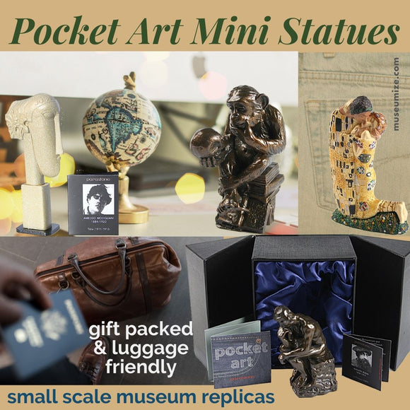 pocket art miniature museum statue in gift box by parastone