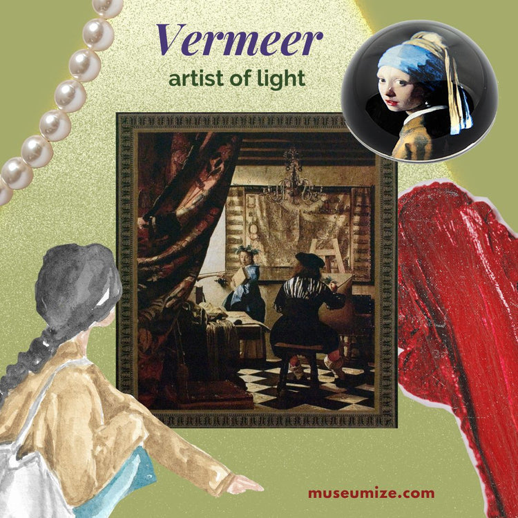 Vermeer Artist of Light | Northern Renaissance - Museumize.com