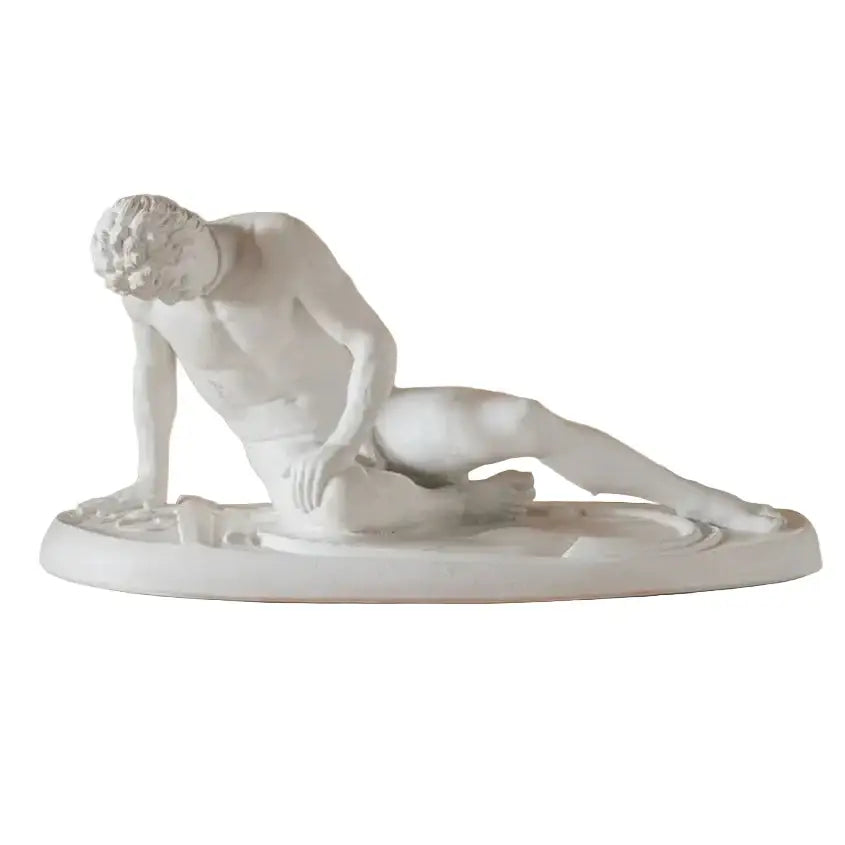 Celtic Warrior so-called Dying Gaul was found in Rome in 1600s, replica statue