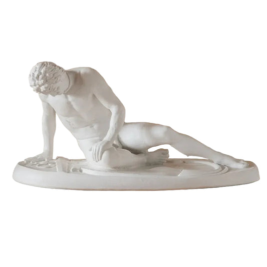 Celtic Warrior so-called Dying Gaul was found in Rome in 1600s, replica statue