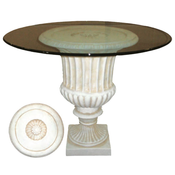 Museumize:Urn Fluted Dining Table Base 29H - 4676