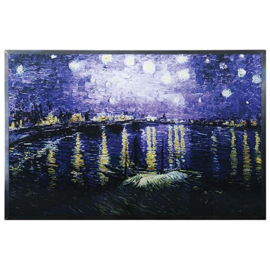 Van Gogh Starry Night over the Rhone Stained Glass