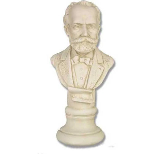 Tchaikovsky Composer Portrait Bust 11H