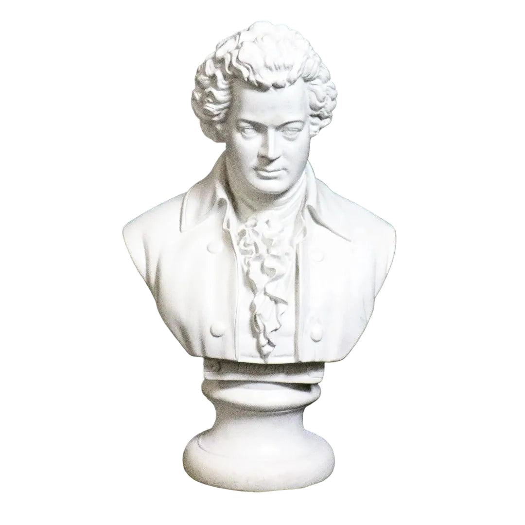Mozart Bust Composer Bust, Large 17H