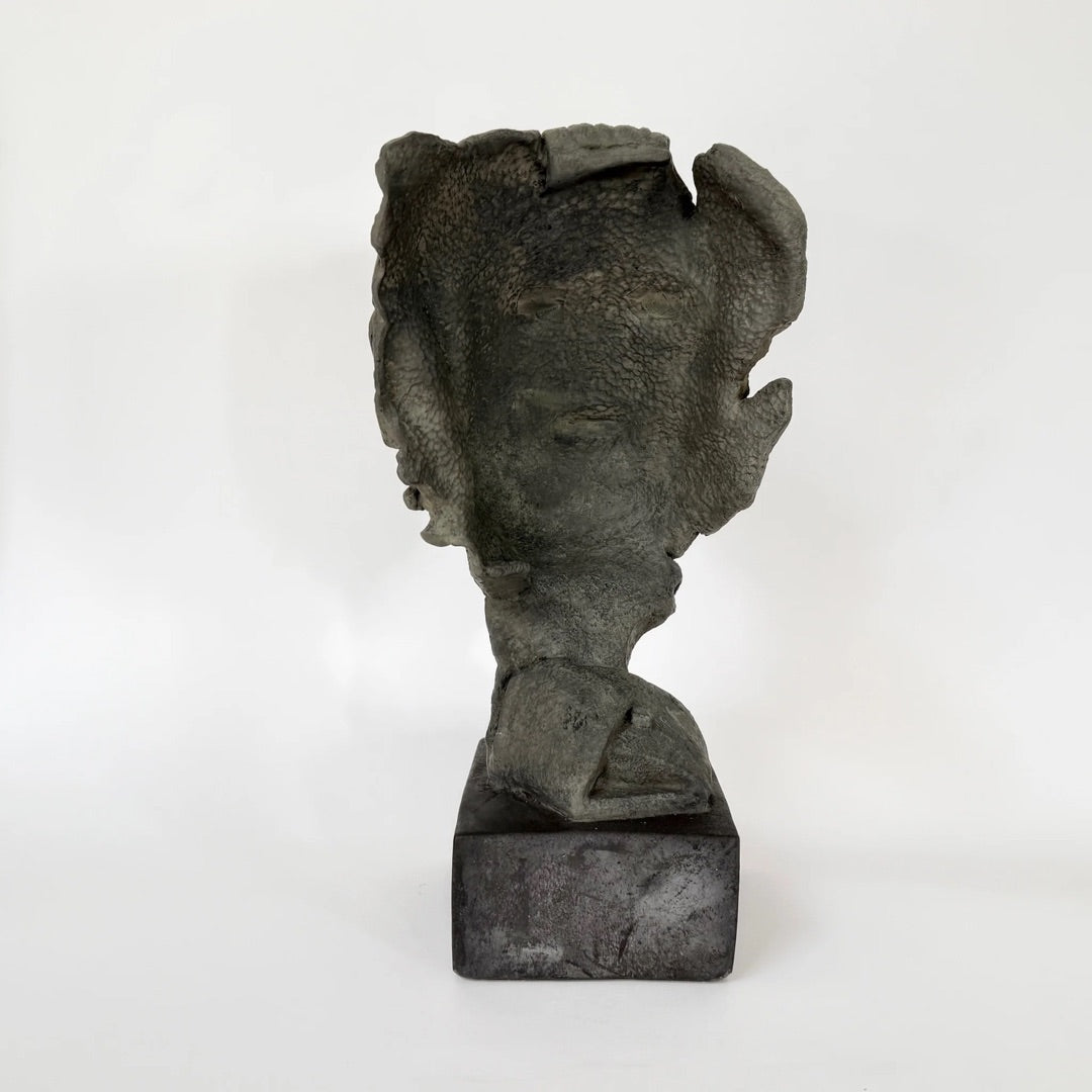Mask of Homer Greek Writer Portrait Bust Statue 16H