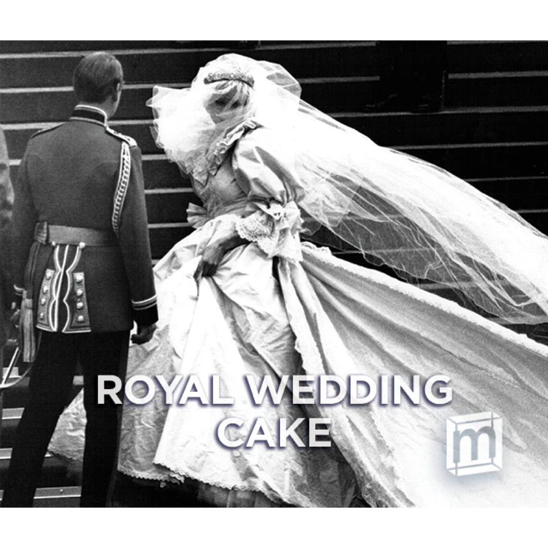 Princess Diana artifact: Original cake fragment from the 1981 wedding watched by 750 million viewers
