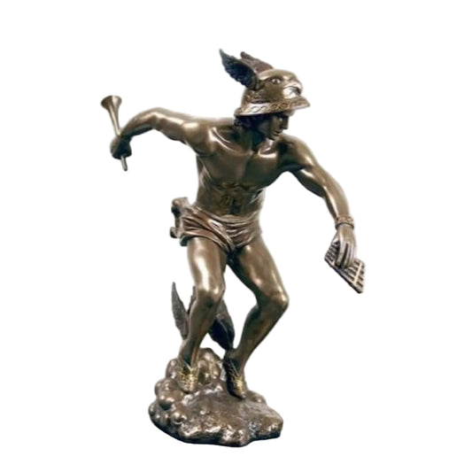 Mercury Taking Flight Statue