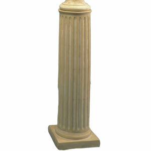 Architectural Fluted Column Display with Square Base 36H