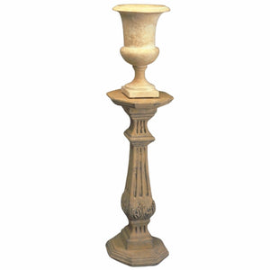 Country French Pedestal Column Display 35.5H Home Decor