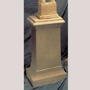 Museumize:Medium Square Pedestal Display 25H - 8487