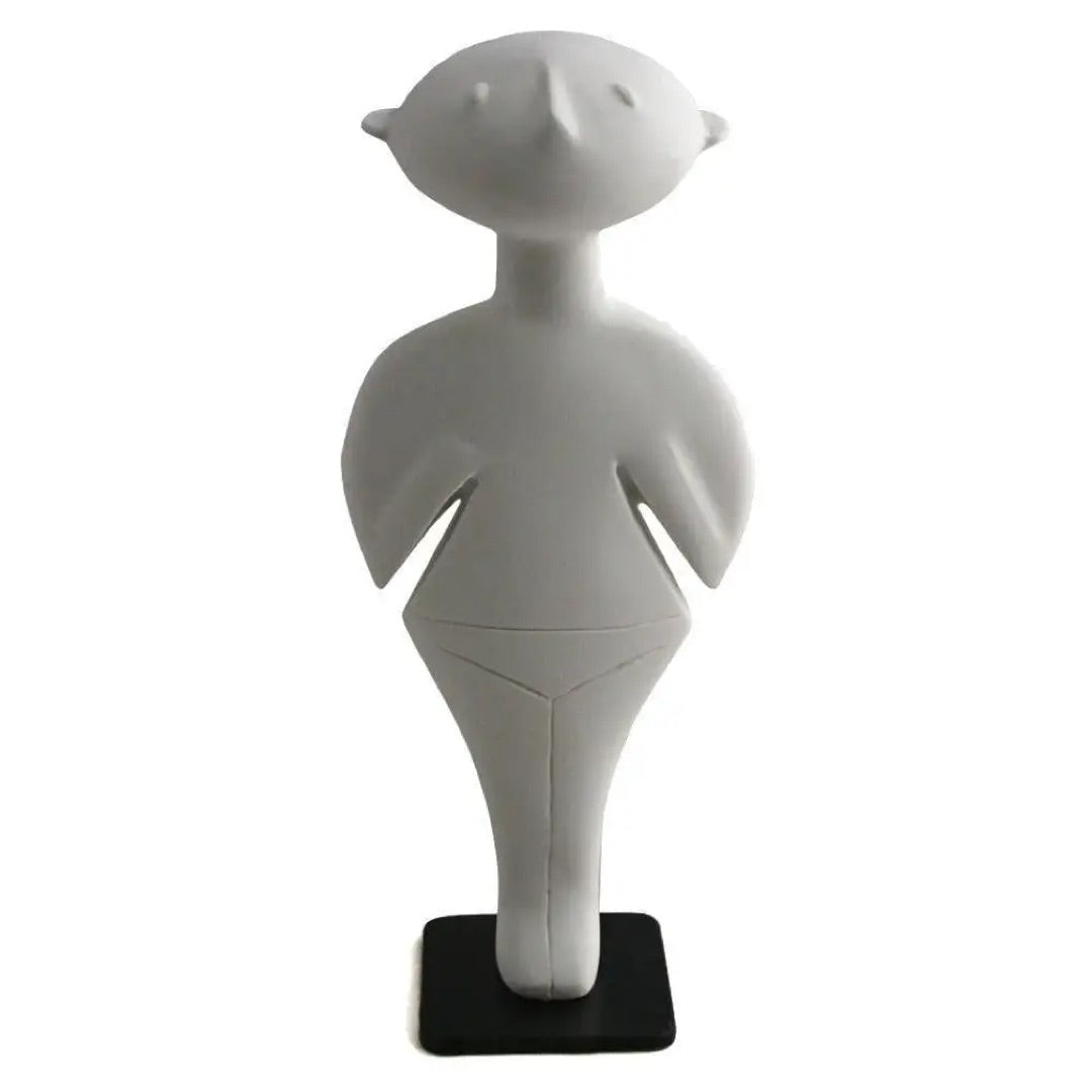 Anatolian Stargazer Figurine, Ancient Turkey Female Figure Statue