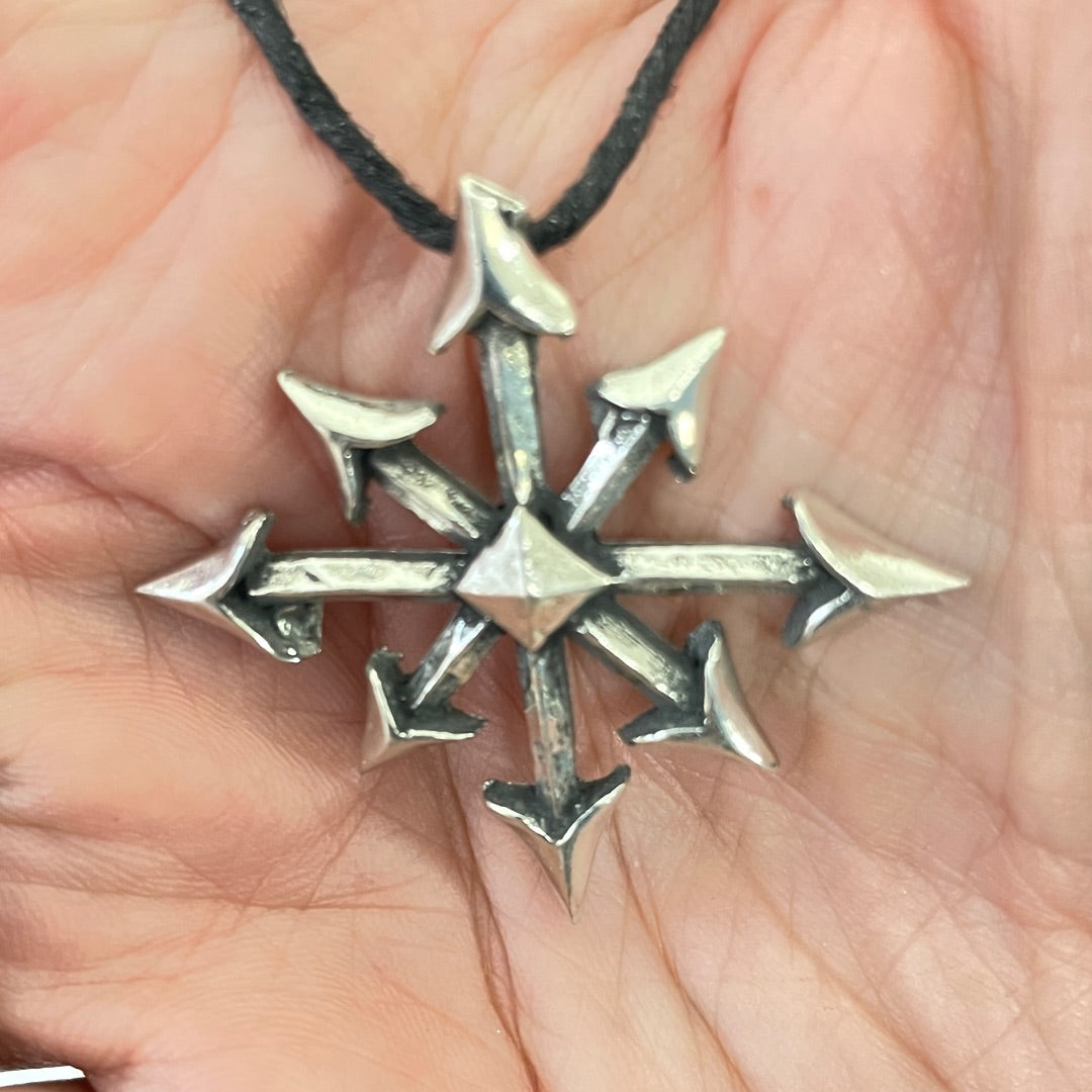 Chaos Star Pendant Necklace - Eight Arrows – Museumize.com