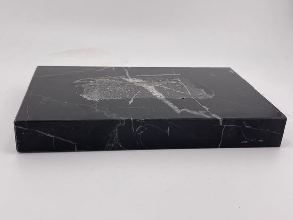 Rectangle Marble Base Black 5 3/4 x 3 9/16 x 3/4 in AS IS ATTIC no returns