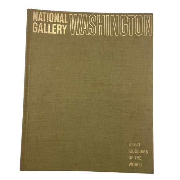 Book - Great Museums of the World National Gallery Washington attic no returns