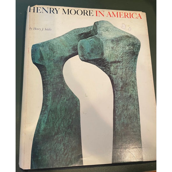 Book - Henry Moore Sculpture in America Art Show Catalog 1973 Los Angeles Country Museum attic no returns
