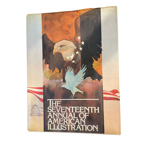 Book - 1975-1976 Society of Illustrators Seventeenth 17 Annual of American Illustration attic no returns