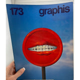 Magazine - Graphis 1974 1975 no 173 graphic art design journal attic no returns