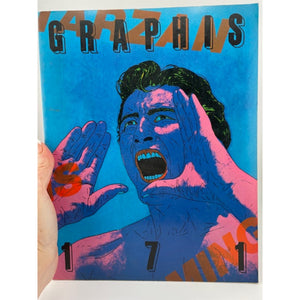 Magazine - Graphis 1974 1975 no 171 graphic art design journal attic no returns