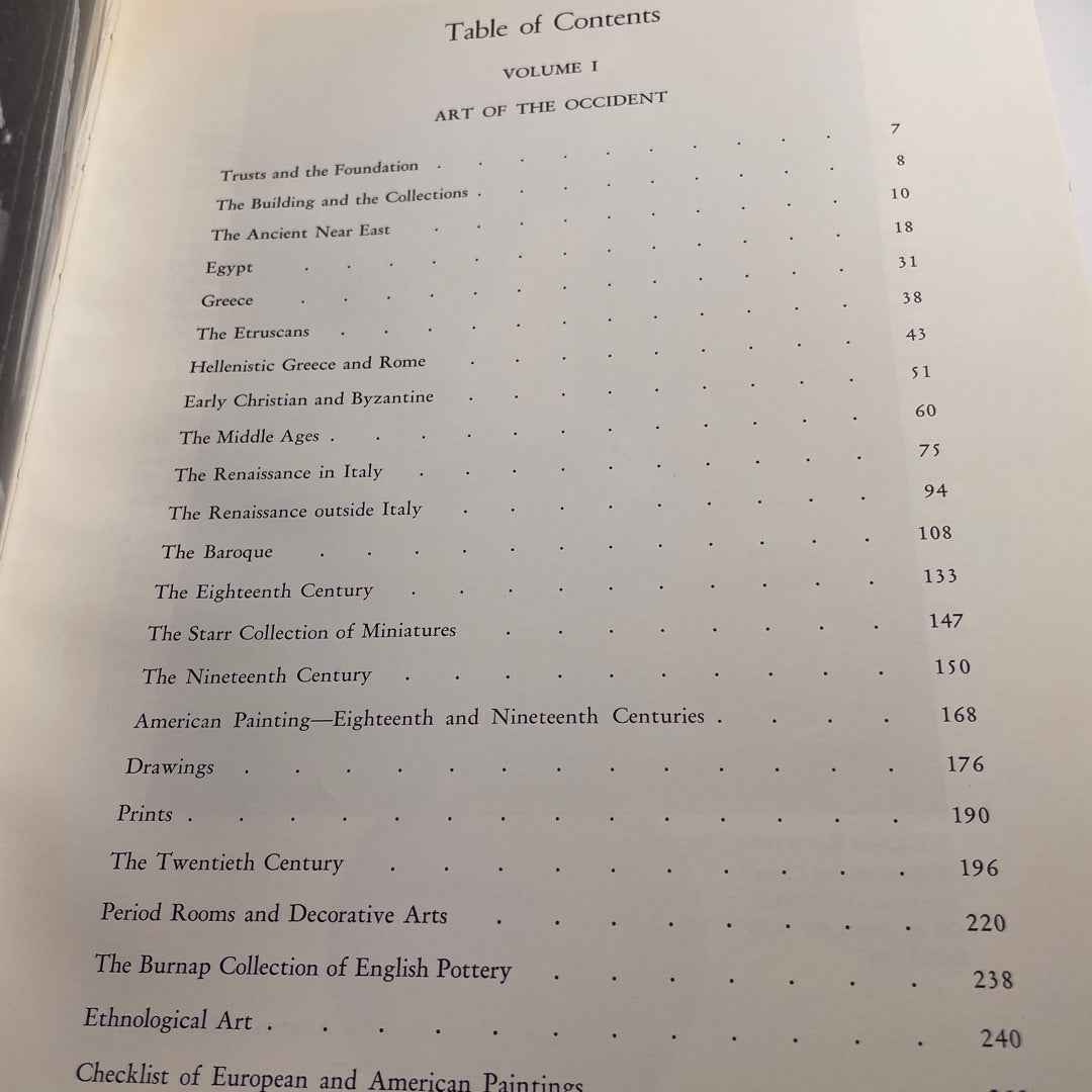 Nelson-Atkins Museum handbooks, Volumes 1 and 2, covering world and Asian art.
