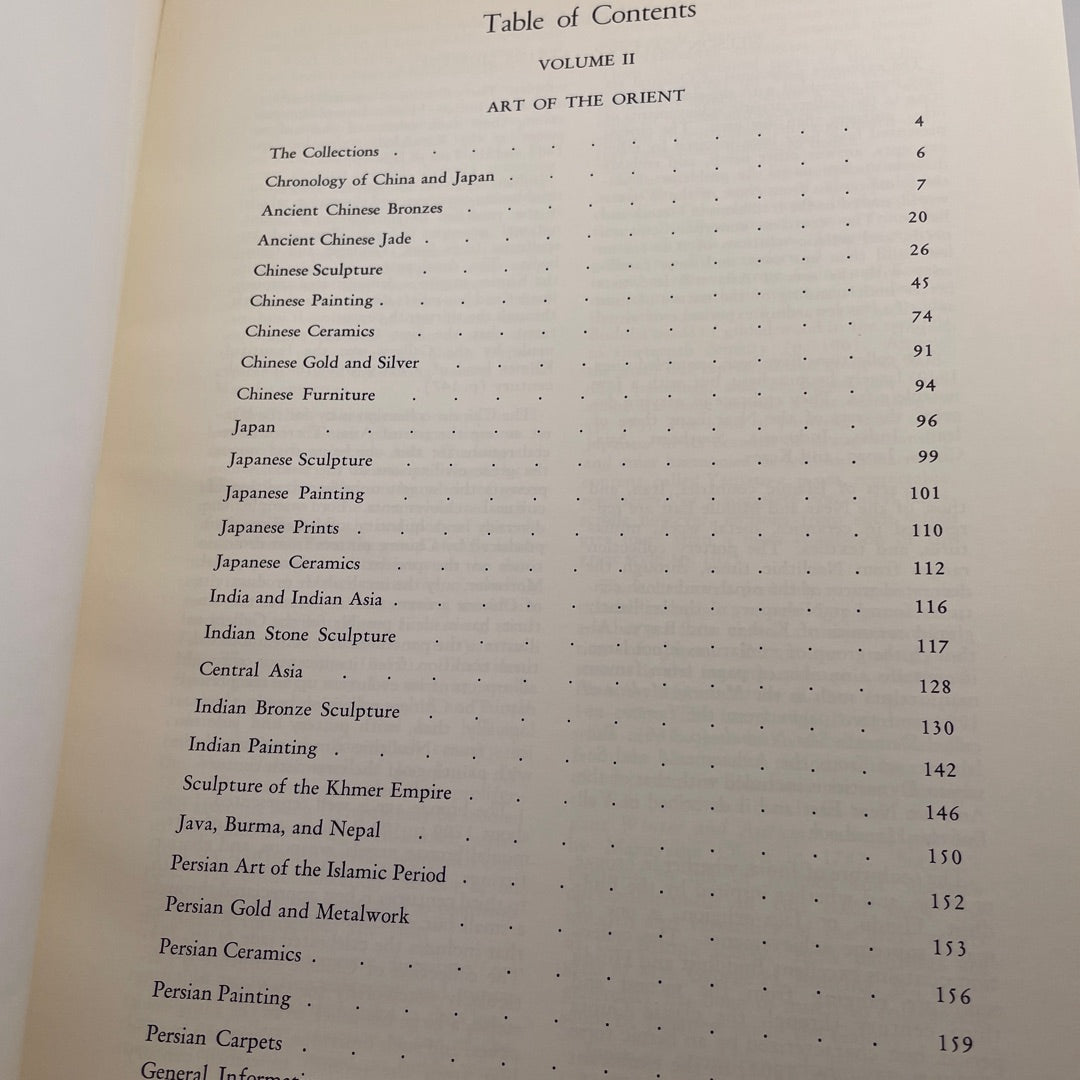 Vintage Nelson-Atkins Museum handbook pair, 1973 editions, featuring diverse world art.