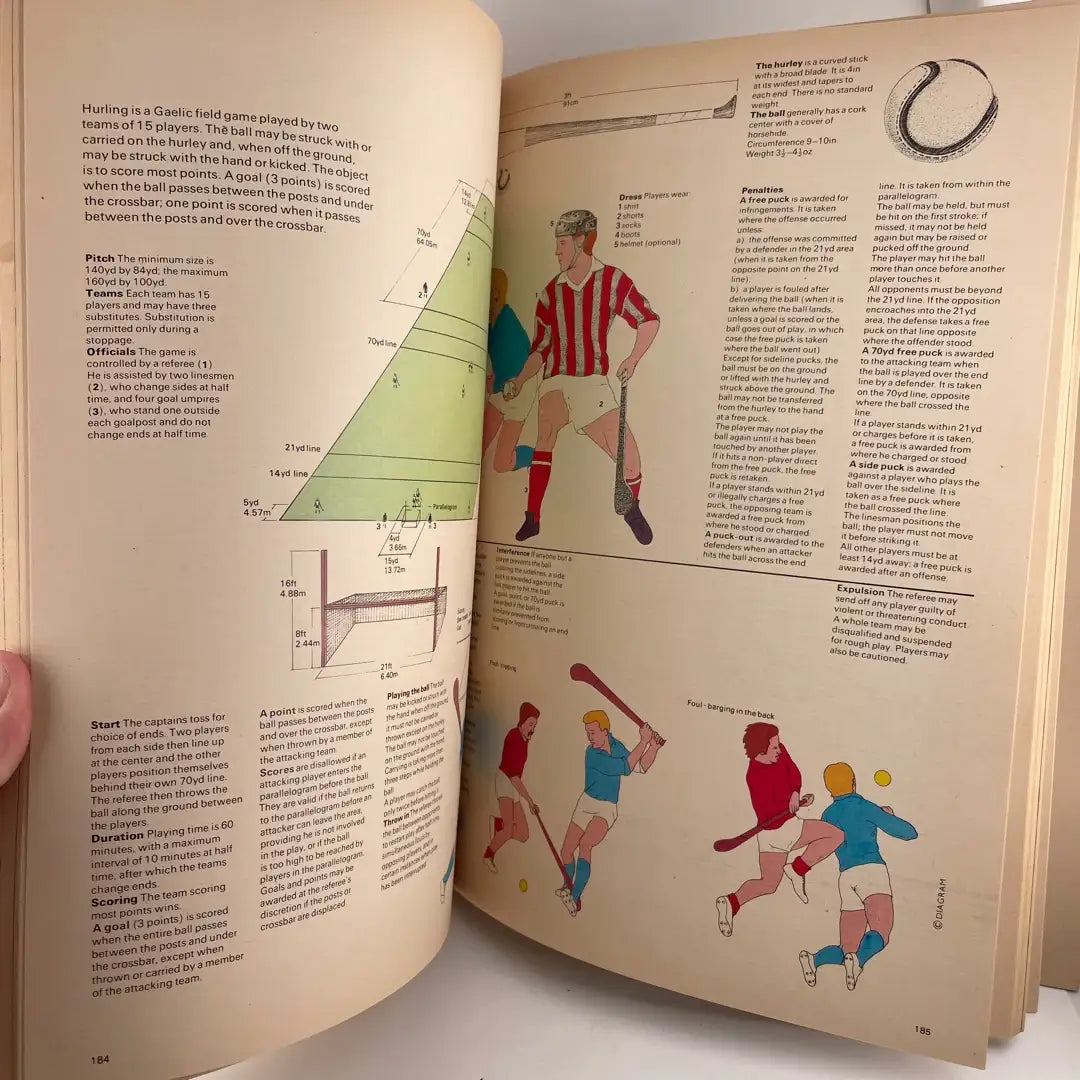 Book - Rules of Game Complete Illustrated Encyclopedia of All the Sports of the World attic no returns - Museumize.com