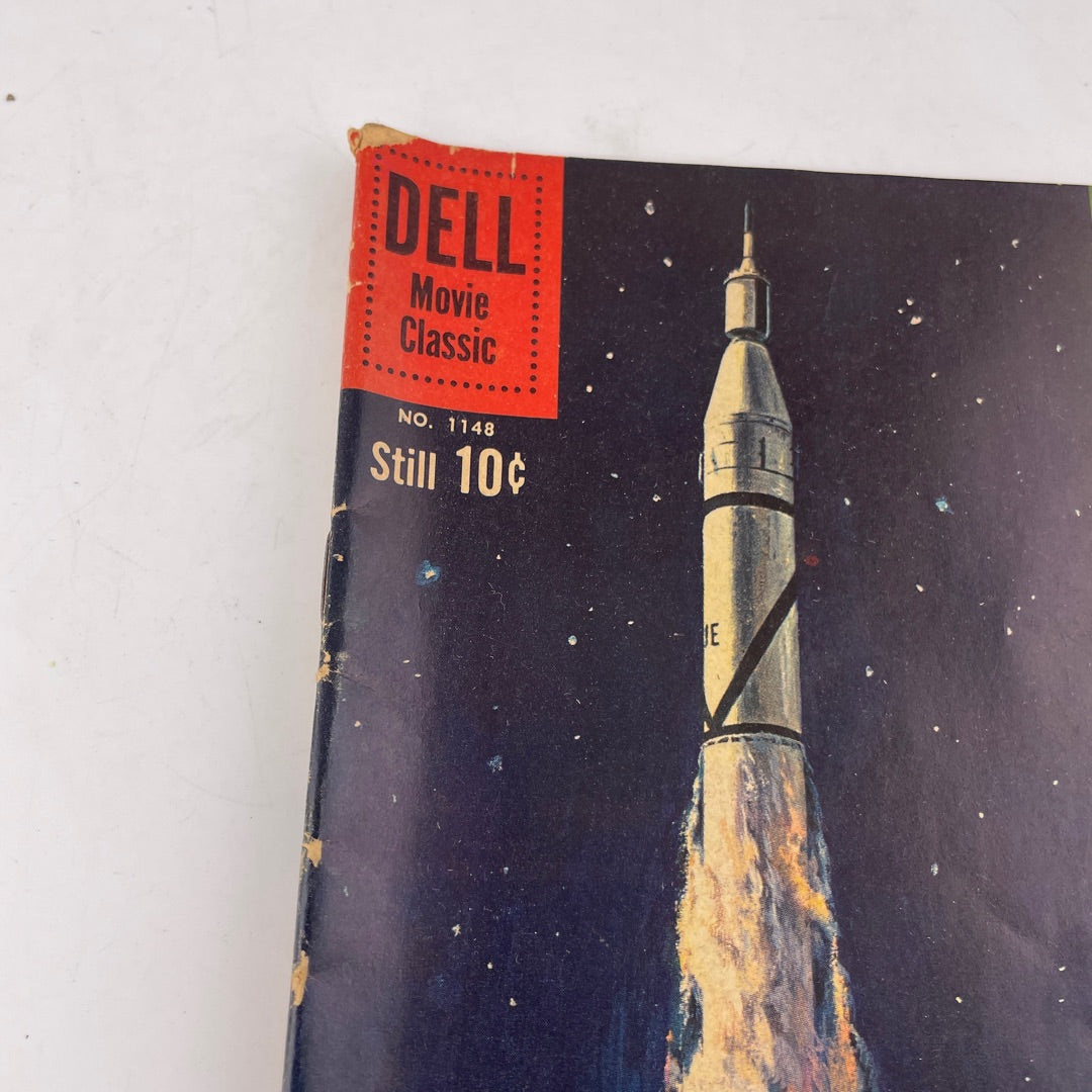 Comic Book - I Aim At The Stars The Wernher von Braun Story, Dell Movie Classic Vol 1148 (1960) attic no returns - Museumize.com