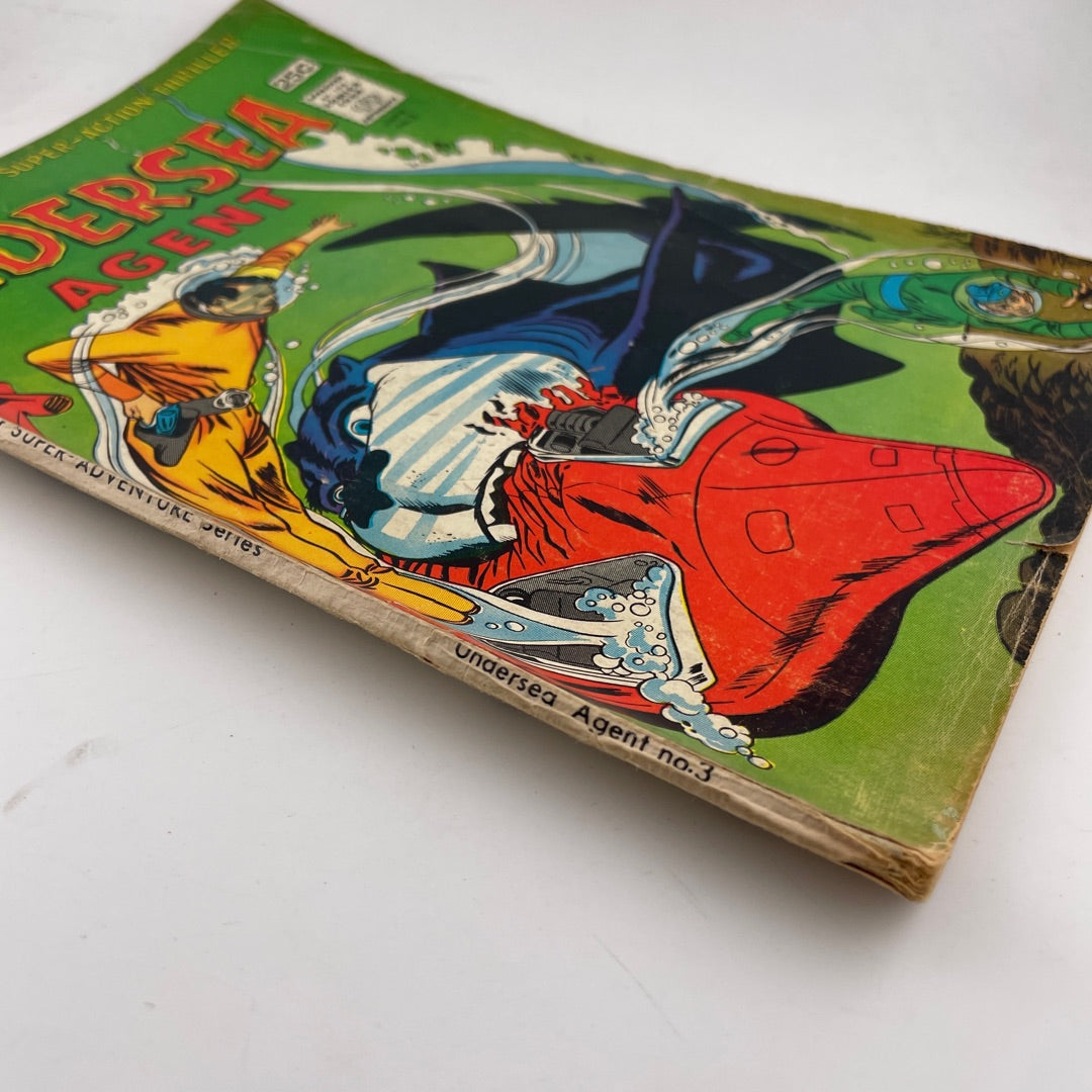 Comic Book - Undersea Agent No. 3 (June 1966) – Tower Comics Silver Age attic no returns - Museumize.com