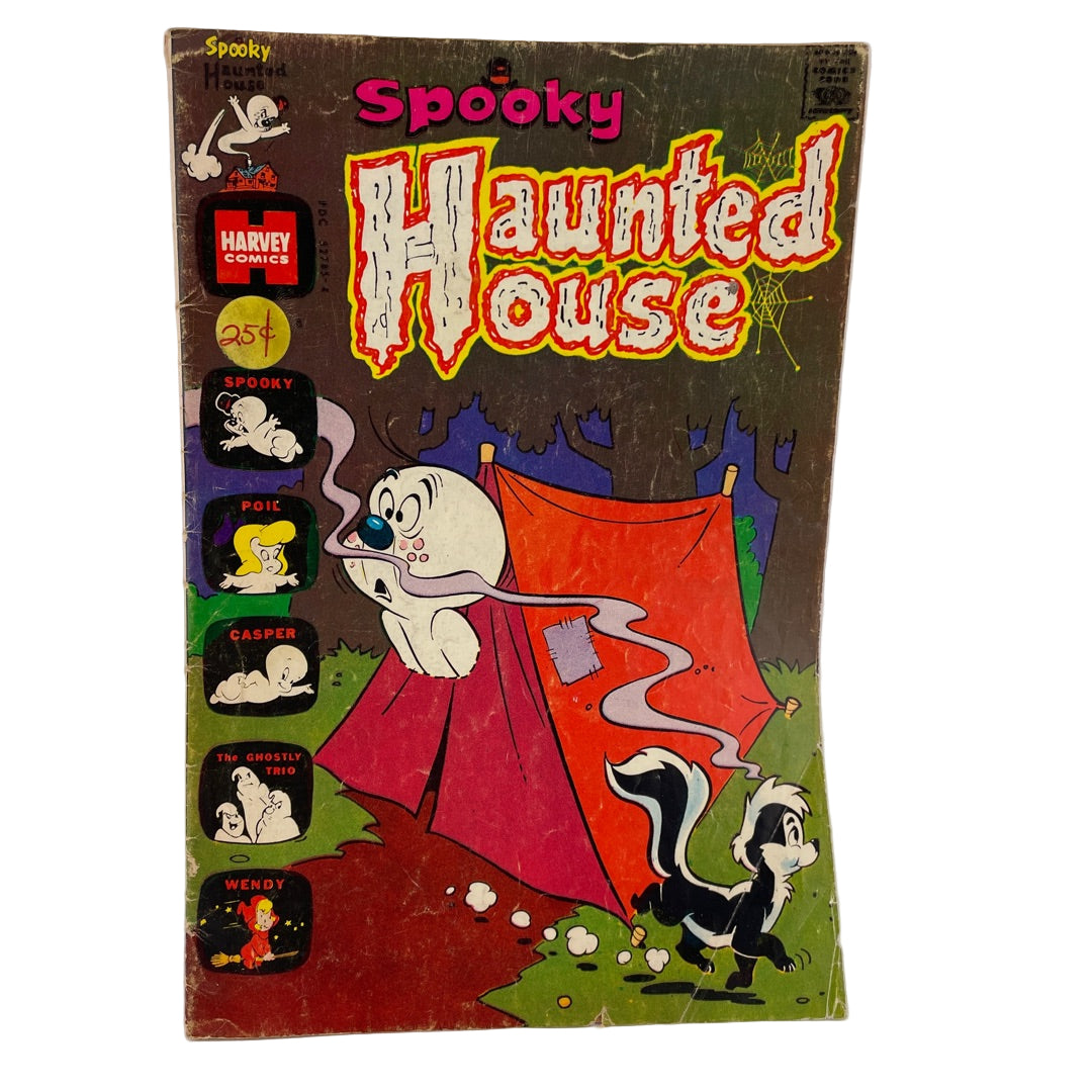 Comic Book - Spooky Ghost Haunted House No. 8 (1973) – Harvey Comics attic no returns - Museumize.com