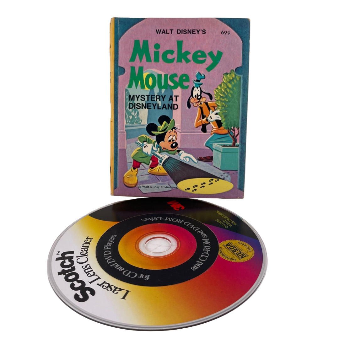Comic Book - Mickey Mouse: Mystery at Disneyland – Big Little Book (1975) attic no returns - Museumize.com